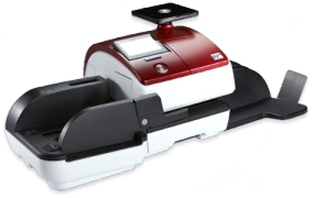 franking machine with feeder